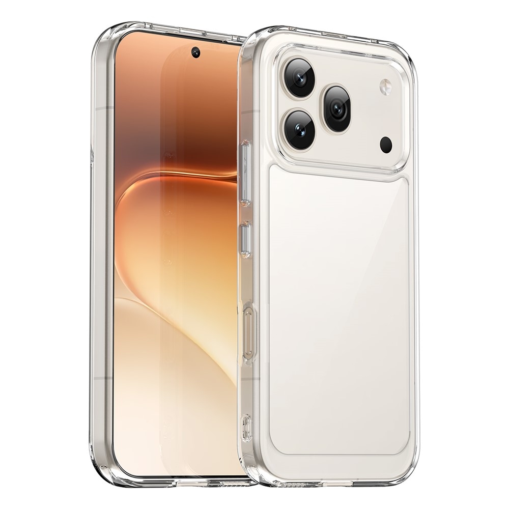 Gélový obal s pevným chrbtom na Honor 600 Pro 5G/Honor 600 5G - priehľadný