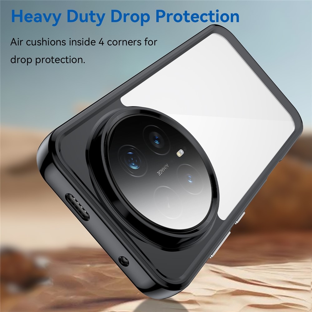 Gélový obal s pevným chrbtom na Honor Magic 8 Pro 5G - čierny