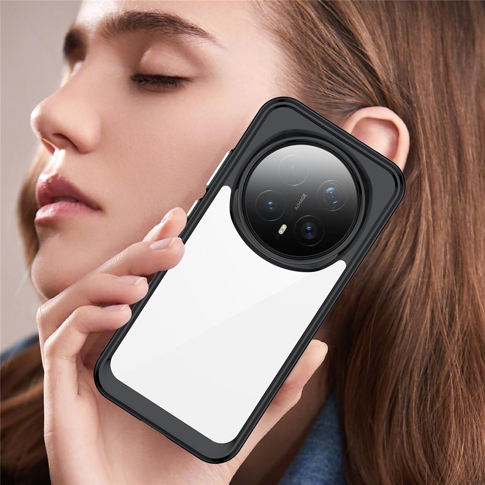 Gélový obal s pevným chrbtom na Honor Magic 8 Pro 5G - čierny