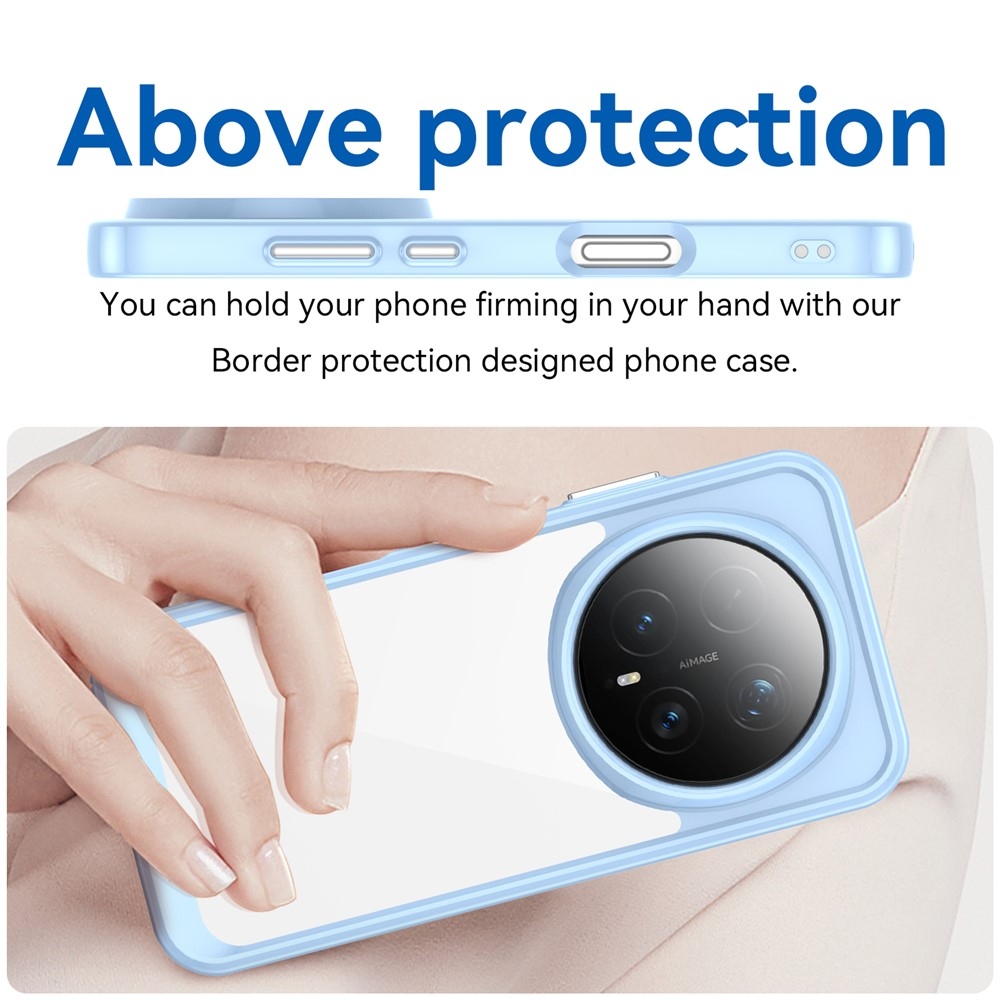 Gélový obal s pevným chrbtom na Honor Magic 8 Pro 5G - modrý