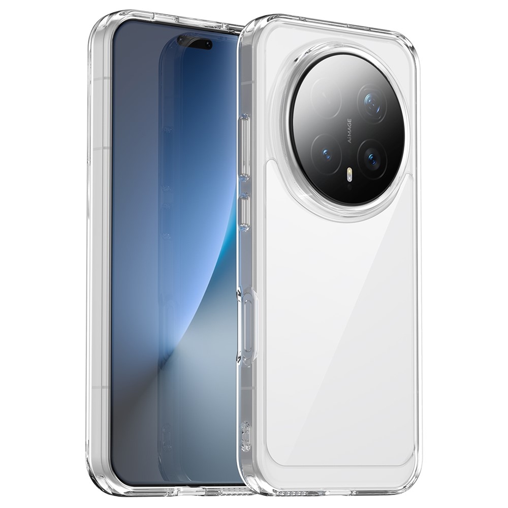 Gélový obal s pevným chrbtom na Honor Magic 8 Pro 5G - priehľadný