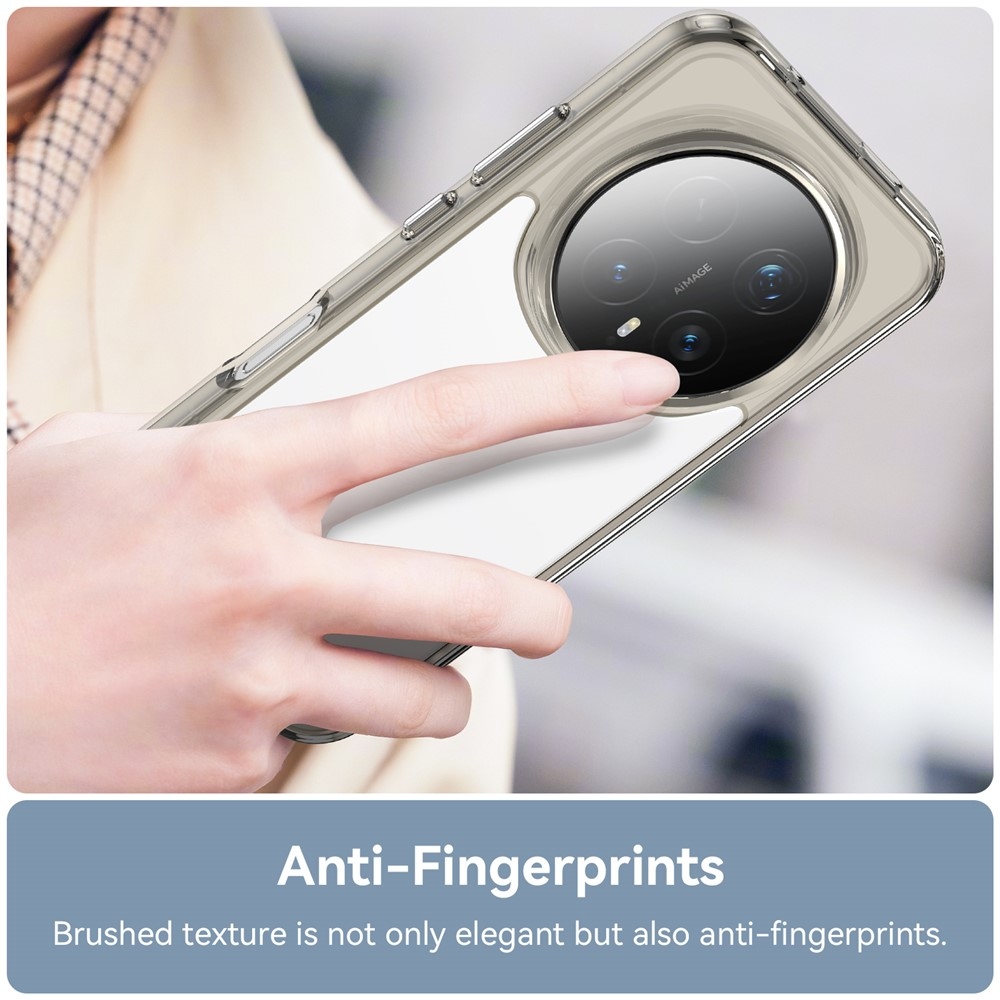 Gélový obal s pevným chrbtom na Honor Magic 8 Pro 5G - šedý