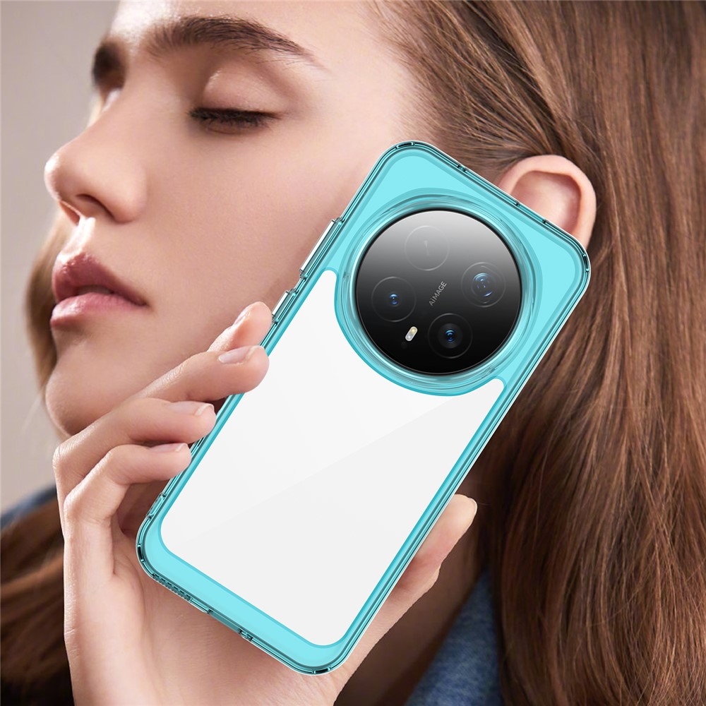 Gélový obal s pevným chrbtom na Honor Magic 8 Pro 5G - svetlomodrý