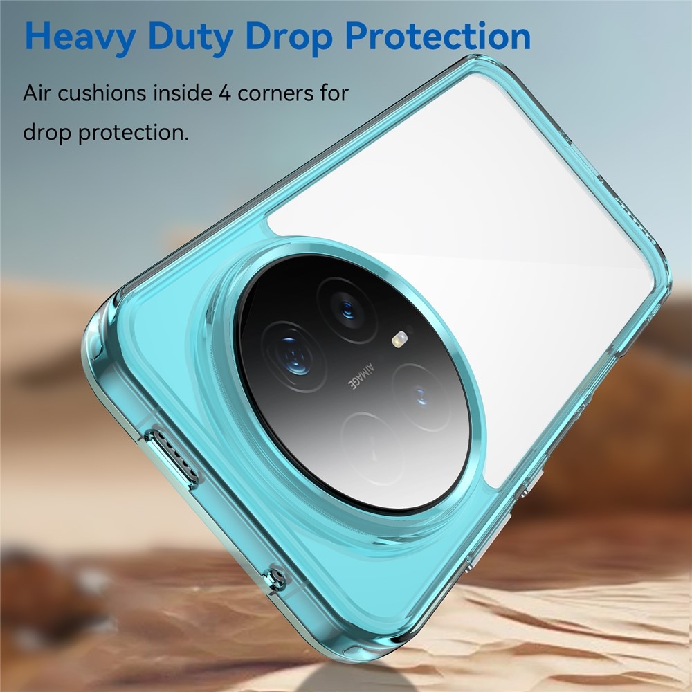 Gélový obal s pevným chrbtom na Honor Magic 8 Pro 5G - svetlomodrý