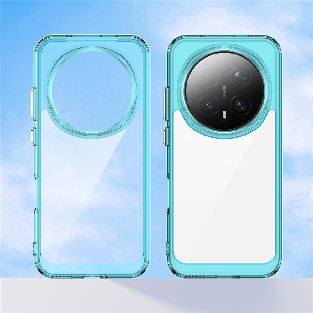 Gélový obal s pevným chrbtom na Honor Magic 8 Pro 5G - svetlomodrý