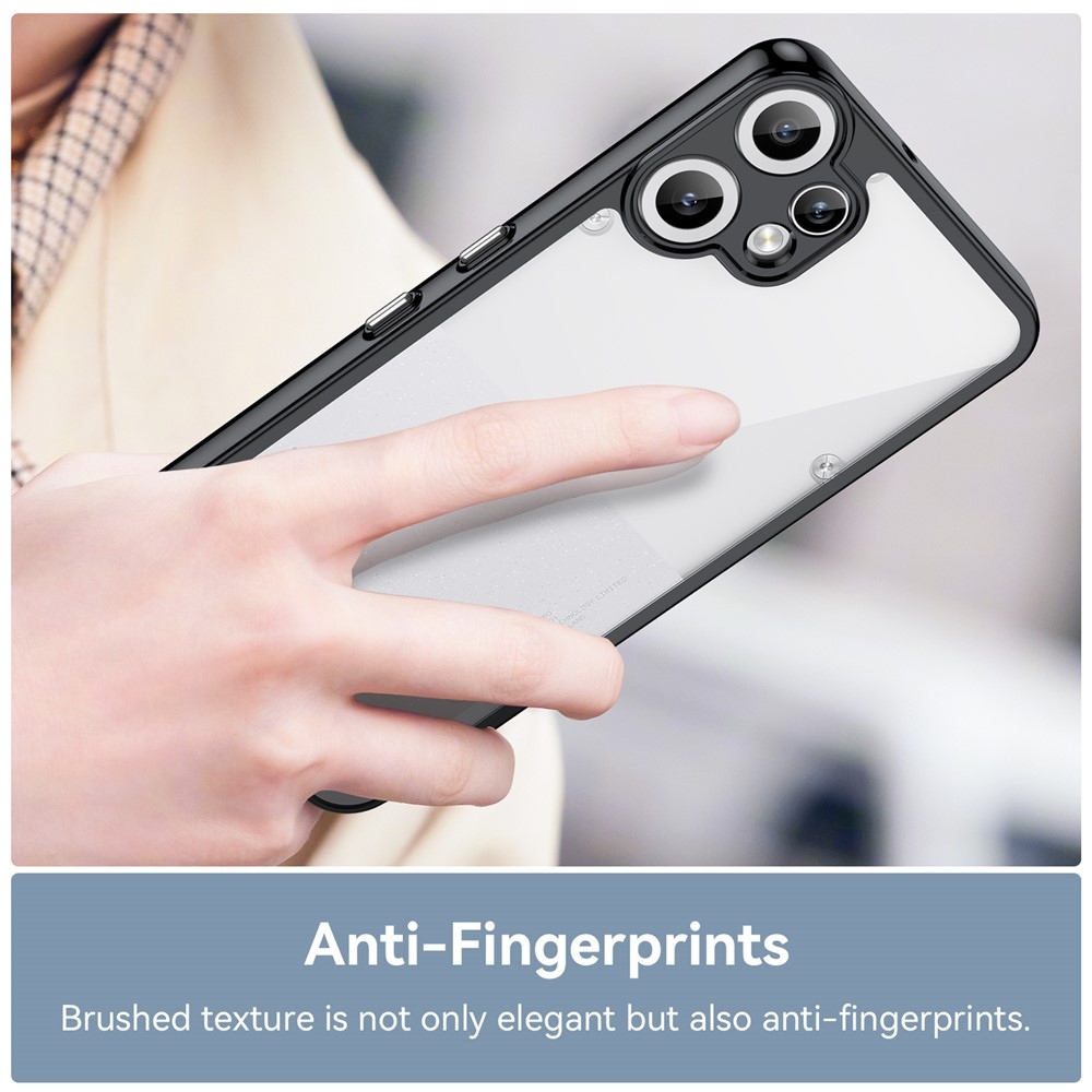 Gélový obal s pevným chrbtom na Nothing CMF Phone 2 Pro - čierny