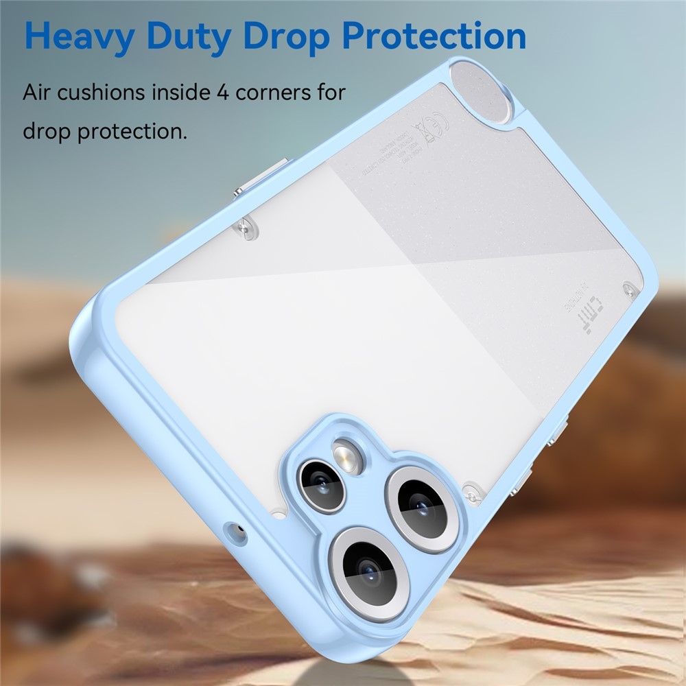 Gélový obal s pevným chrbtom na Nothing CMF Phone 2 Pro - modrý