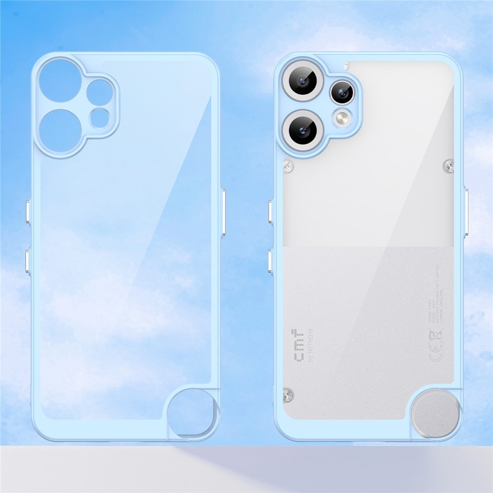 Gélový obal s pevným chrbtom na Nothing CMF Phone 2 Pro - modrý