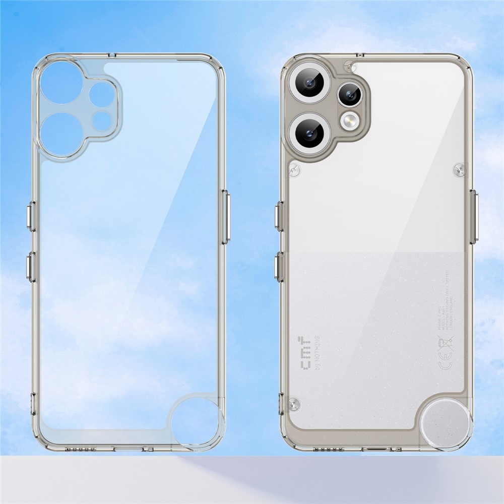 Gélový obal s pevným chrbtom na Nothing CMF Phone 2 Pro - šedý