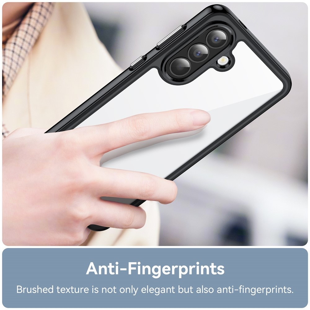 Gélový obal s pevným chrbtom na Samsung Galaxy A57 5G - čierny