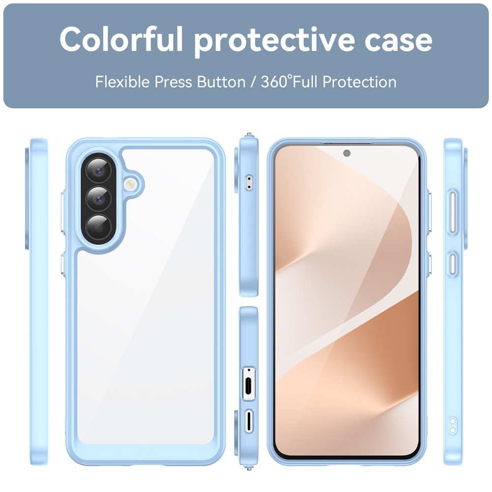 Gélový obal s pevným chrbtom na Samsung Galaxy A57 5G - modrý