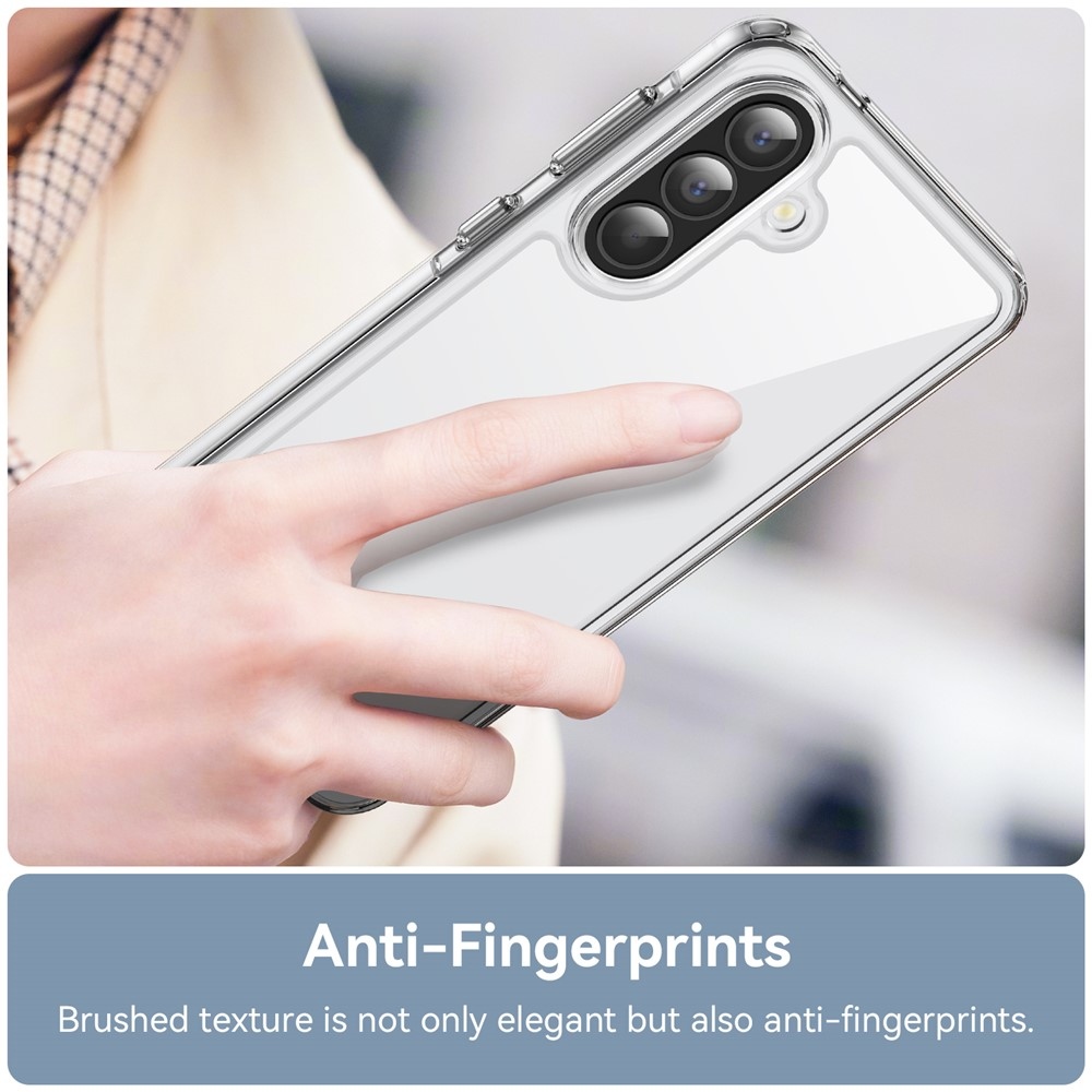 Gélový obal s pevným chrbtom na Samsung Galaxy A57 5G - priehľadný