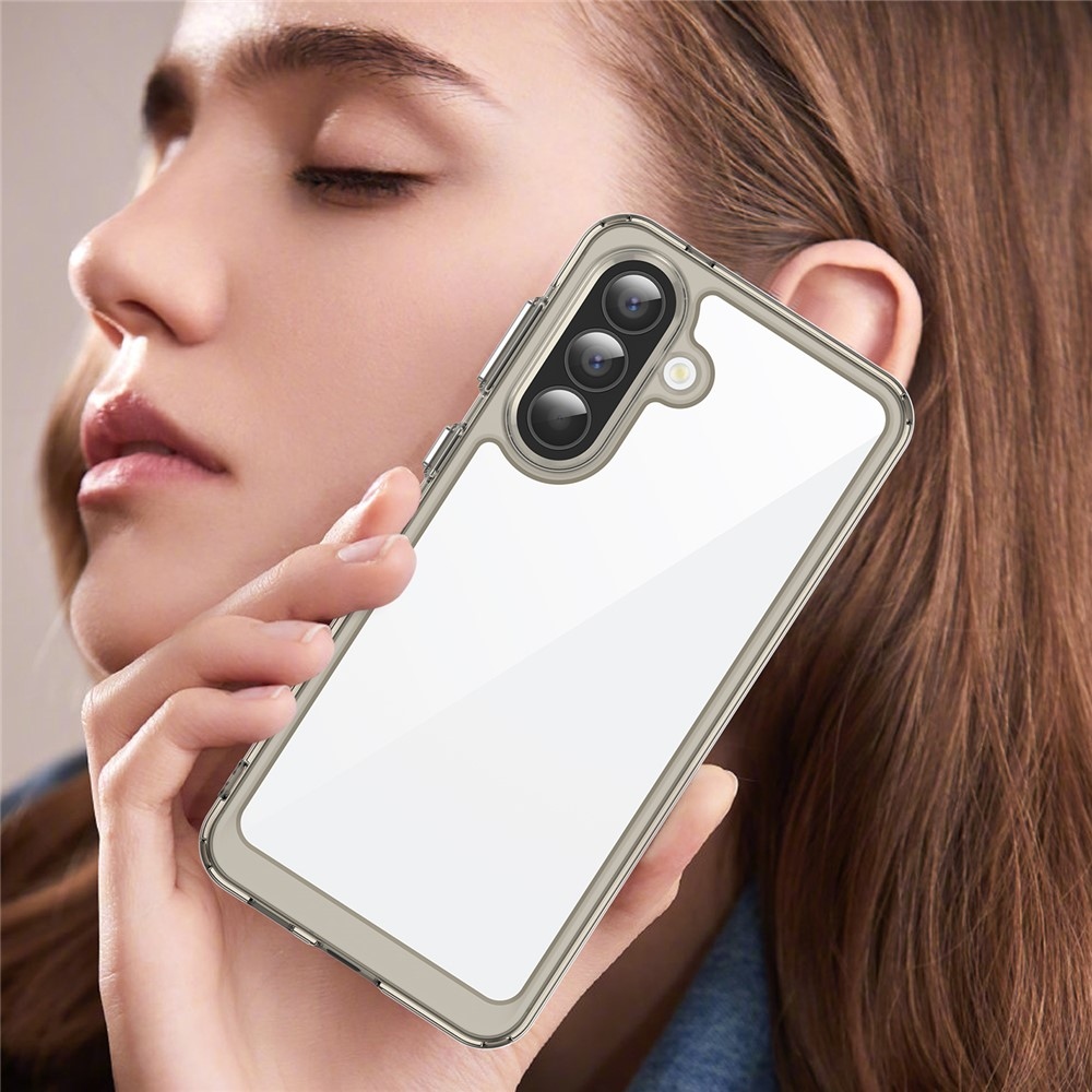 Gélový obal s pevným chrbtom na Samsung Galaxy A57 5G - šedý