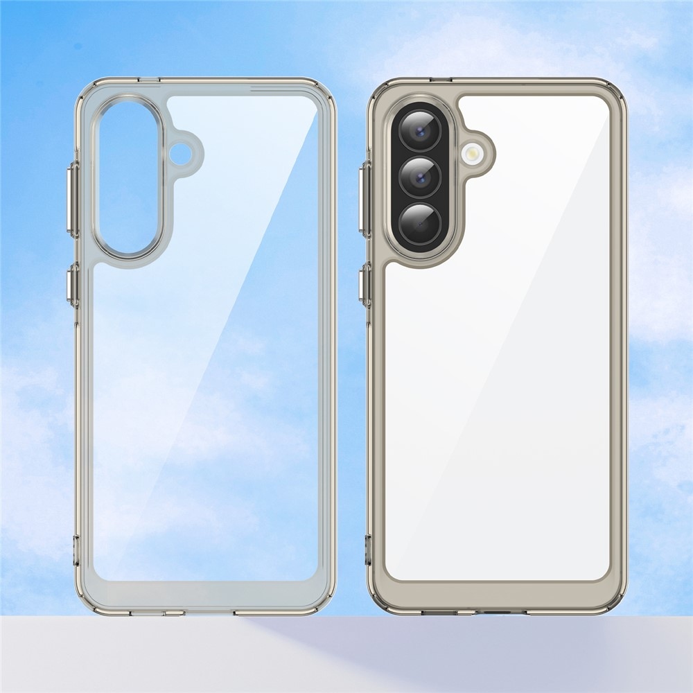 Gélový obal s pevným chrbtom na Samsung Galaxy A57 5G - šedý