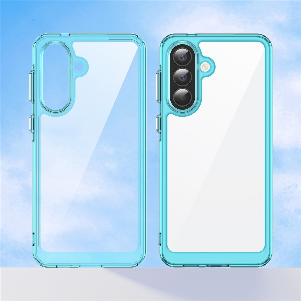 Gélový obal s pevným chrbtom na Samsung Galaxy A57 5G - svetlomodrý