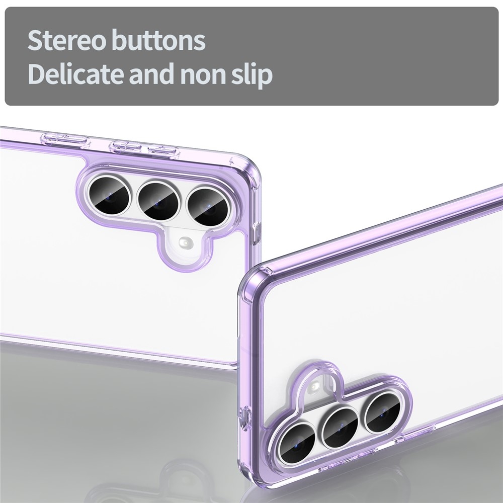 Gélový obal s pevným chrbtom na Samsung Galaxy S26/S26 Pro - fialový