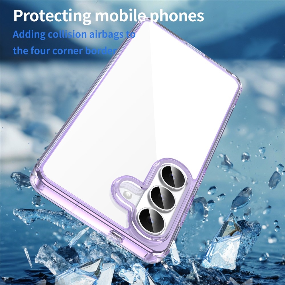 Gélový obal s pevným chrbtom na Samsung Galaxy S26/S26 Pro - fialový