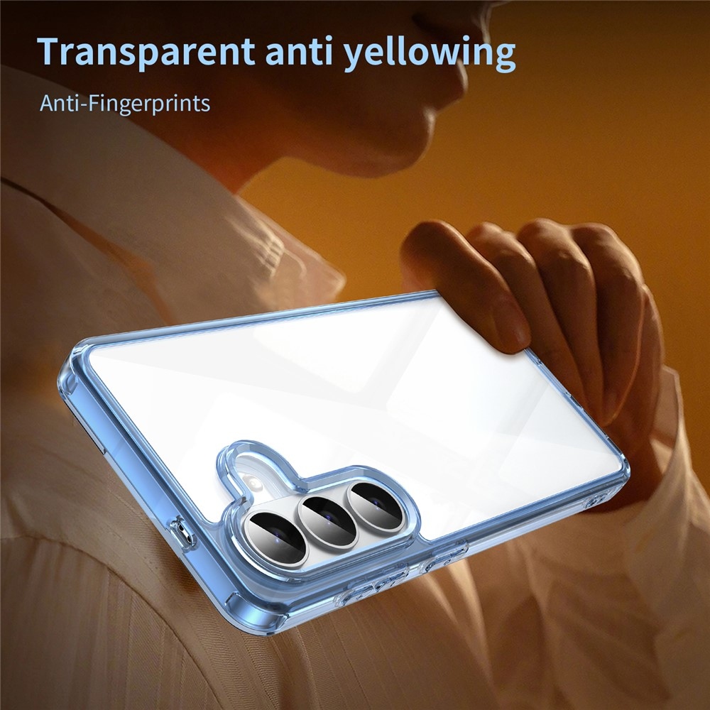 Gélový obal s pevným chrbtom na Samsung Galaxy S26/S26 Pro - modrý