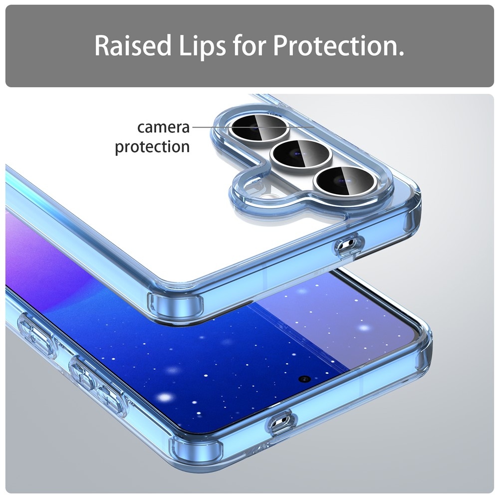 Gélový obal s pevným chrbtom na Samsung Galaxy S26/S26 Pro - modrý