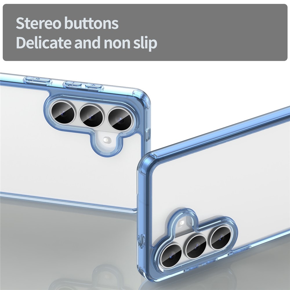 Gélový obal s pevným chrbtom na Samsung Galaxy S26/S26 Pro - modrý