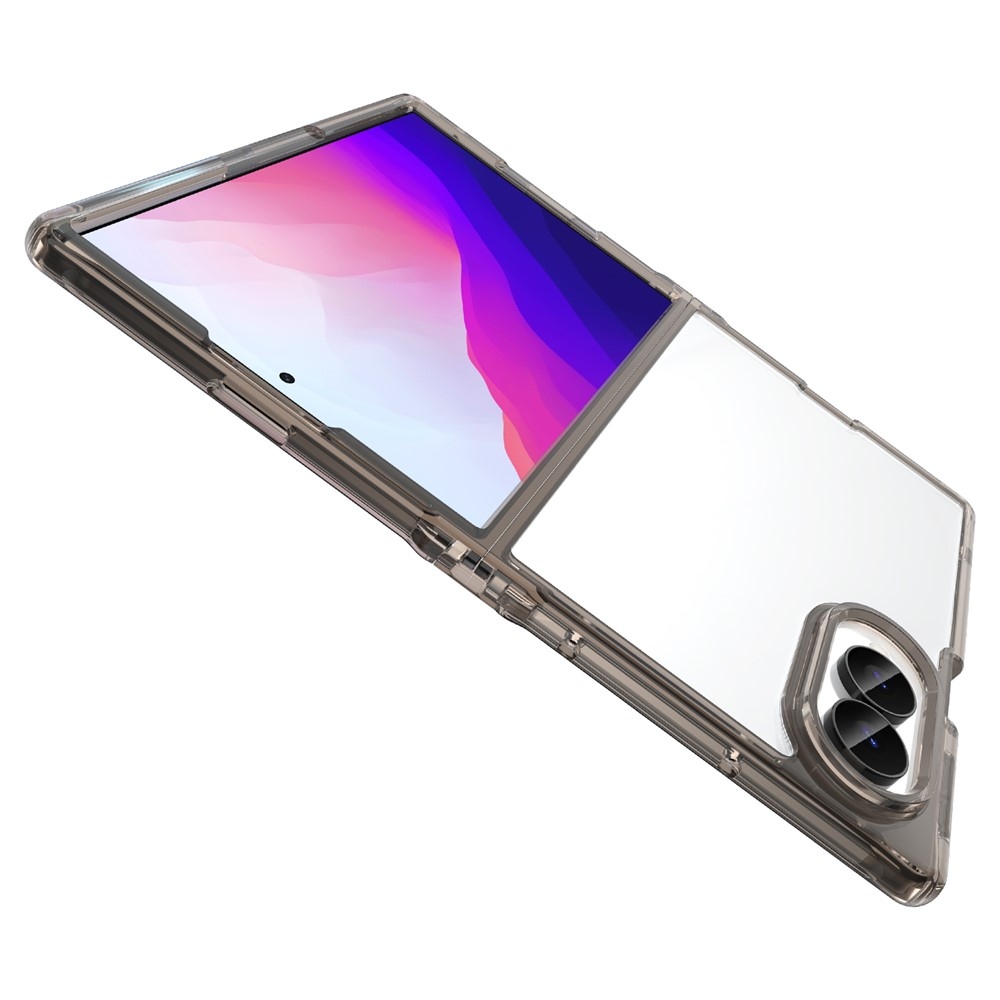 Gélový obal s pevným chrbtom na Samsung Galaxy Z Fold8 5G - čierny