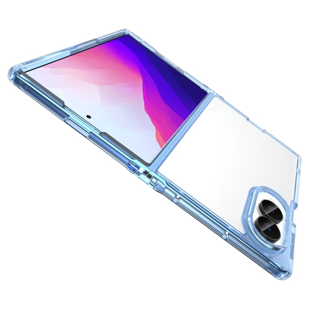 Gélový obal s pevným chrbtom na Samsung Galaxy Z Fold8 5G - modrý