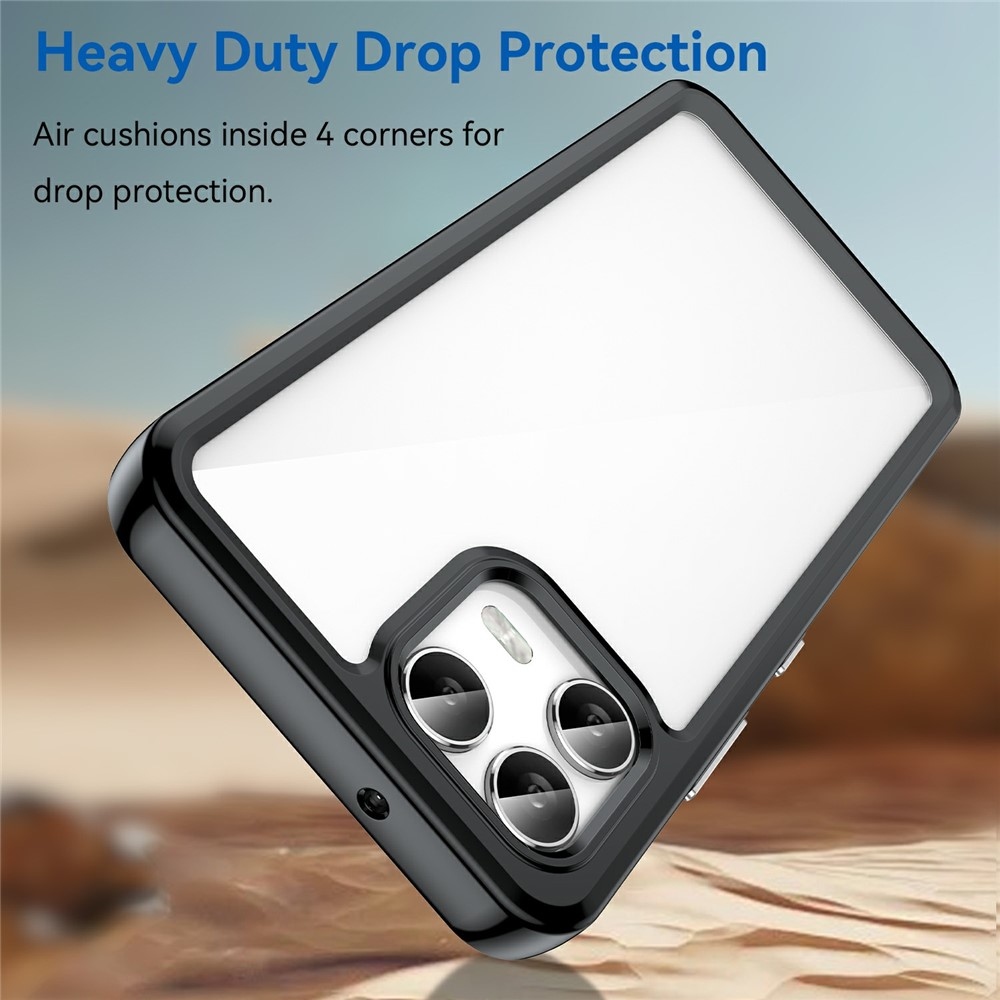 Gélový obal s pevným chrbtom na T-Mobile T Phone 3 Pro - čierny