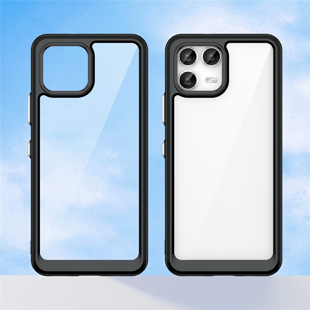 Gélový obal s pevným chrbtom na T-Mobile T Phone 3 Pro - čierny