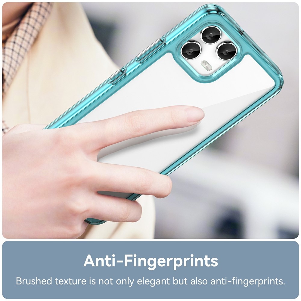 Gélový obal s pevným chrbtom na T-Mobile T Phone 3 Pro - svetlomodrý