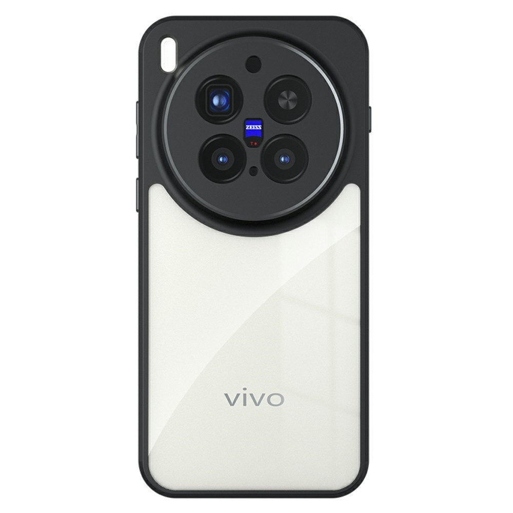 Gélový obal s pevným chrbtom na Vivo X300 Pro 5G - čierny