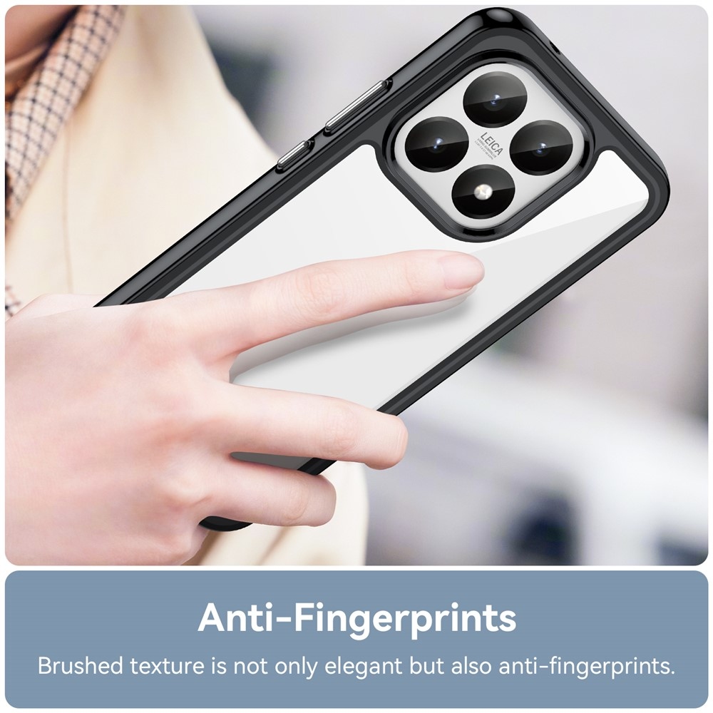 Gélový obal s pevným chrbtom na Xiaomi 15T - čierny