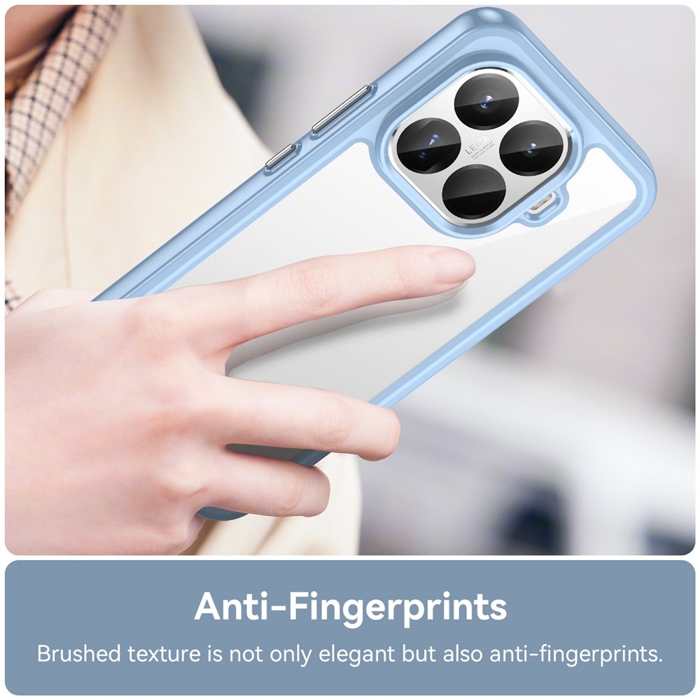 Gélový obal s pevným chrbtom na Xiaomi 15T Pro - modrý