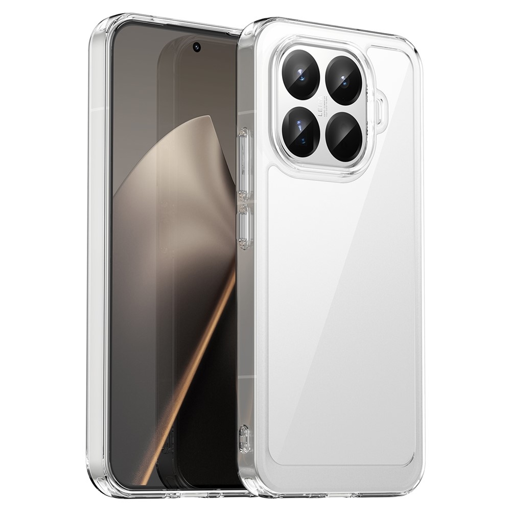 Gélový obal s pevným chrbtom na Xiaomi 15T Pro - priehľadný