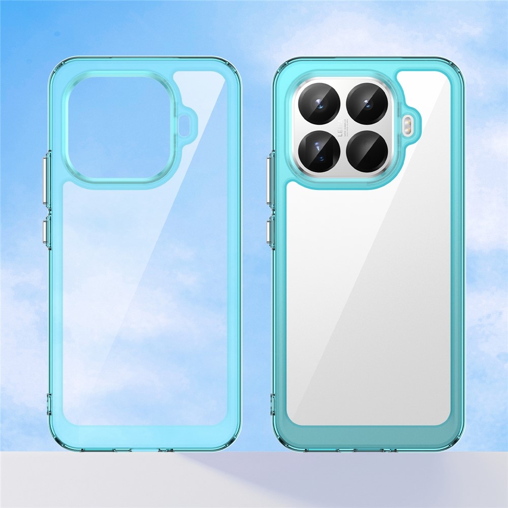 Gélový obal s pevným chrbtom na Xiaomi 15T Pro - svetlomodrý