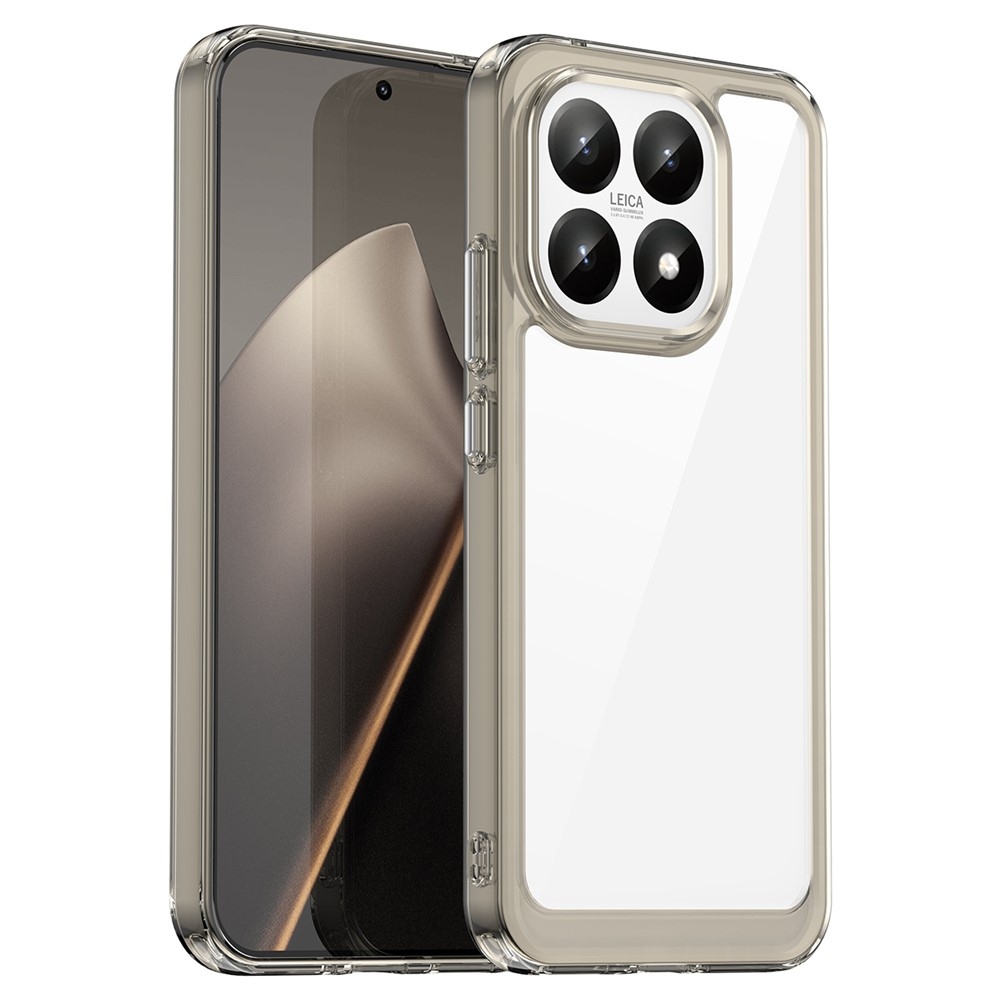 Gélový obal s pevným chrbtom na Xiaomi 15T - šedý