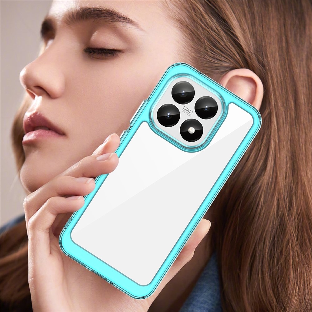 Gélový obal s pevným chrbtom na Xiaomi 15T - svetlomodrý