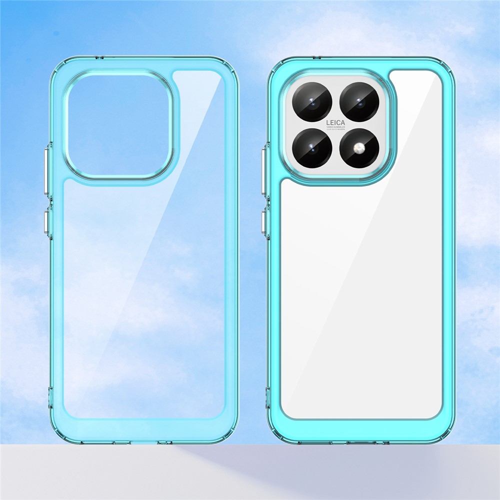 Gélový obal s pevným chrbtom na Xiaomi 15T - svetlomodrý