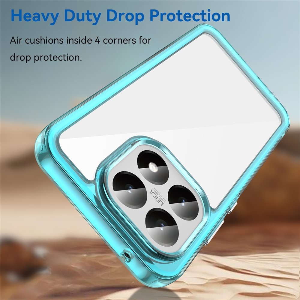 Gélový obal s pevným chrbtom na Xiaomi 15T - svetlomodrý