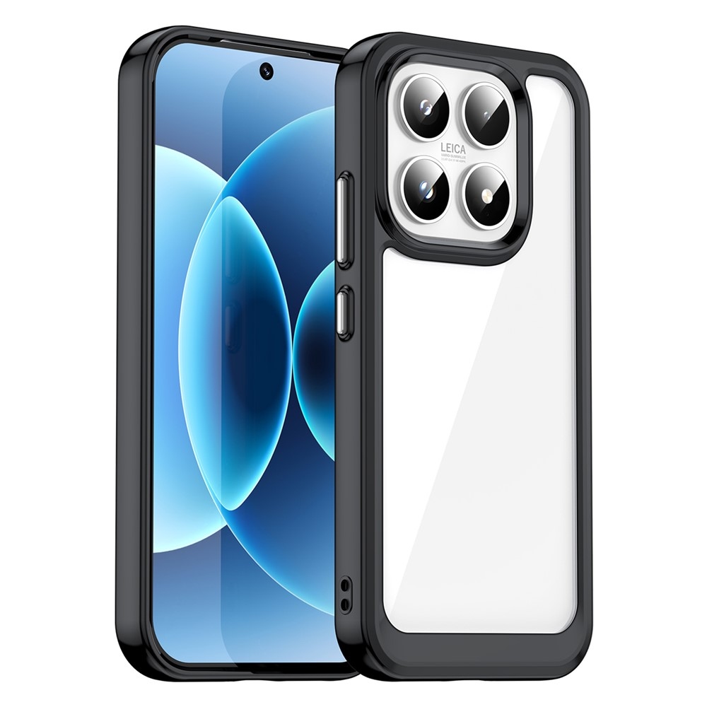 Gélový obal s pevným chrbtom na Xiaomi 17 - čierny