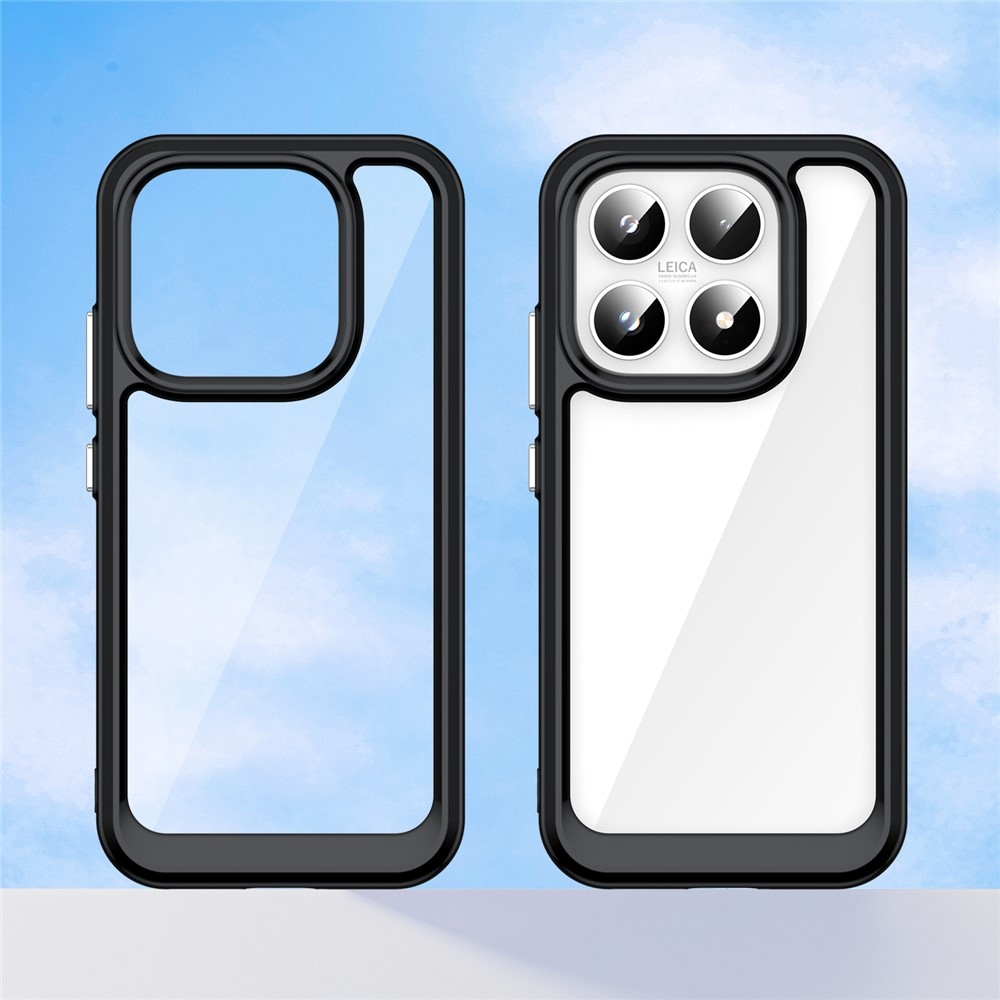 Gélový obal s pevným chrbtom na Xiaomi 17 - čierny