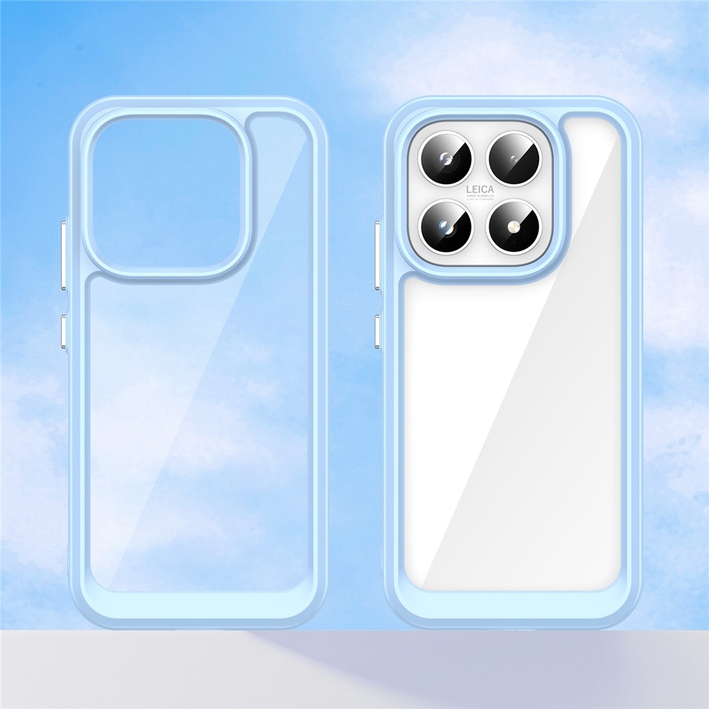 Gélový obal s pevným chrbtom na Xiaomi 17 - modrý