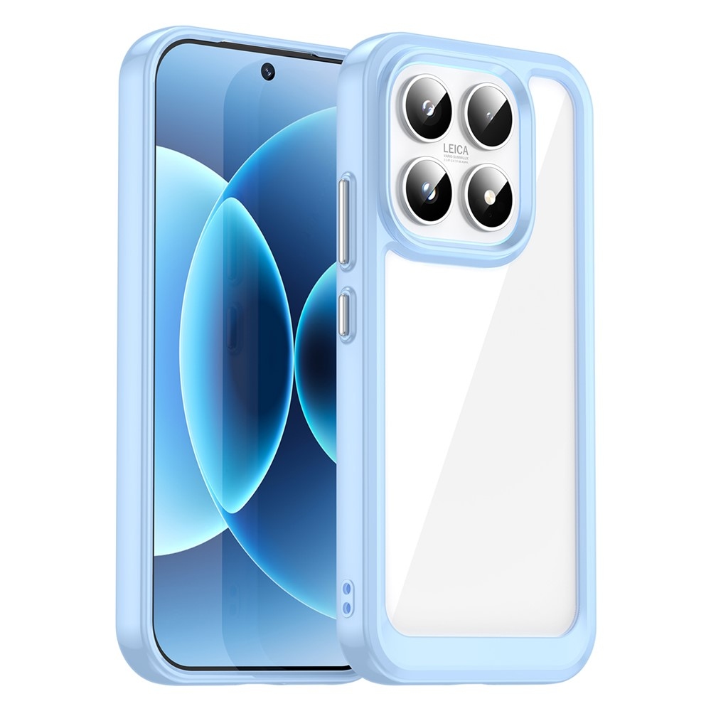 Gélový obal s pevným chrbtom na Xiaomi 17 - modrý