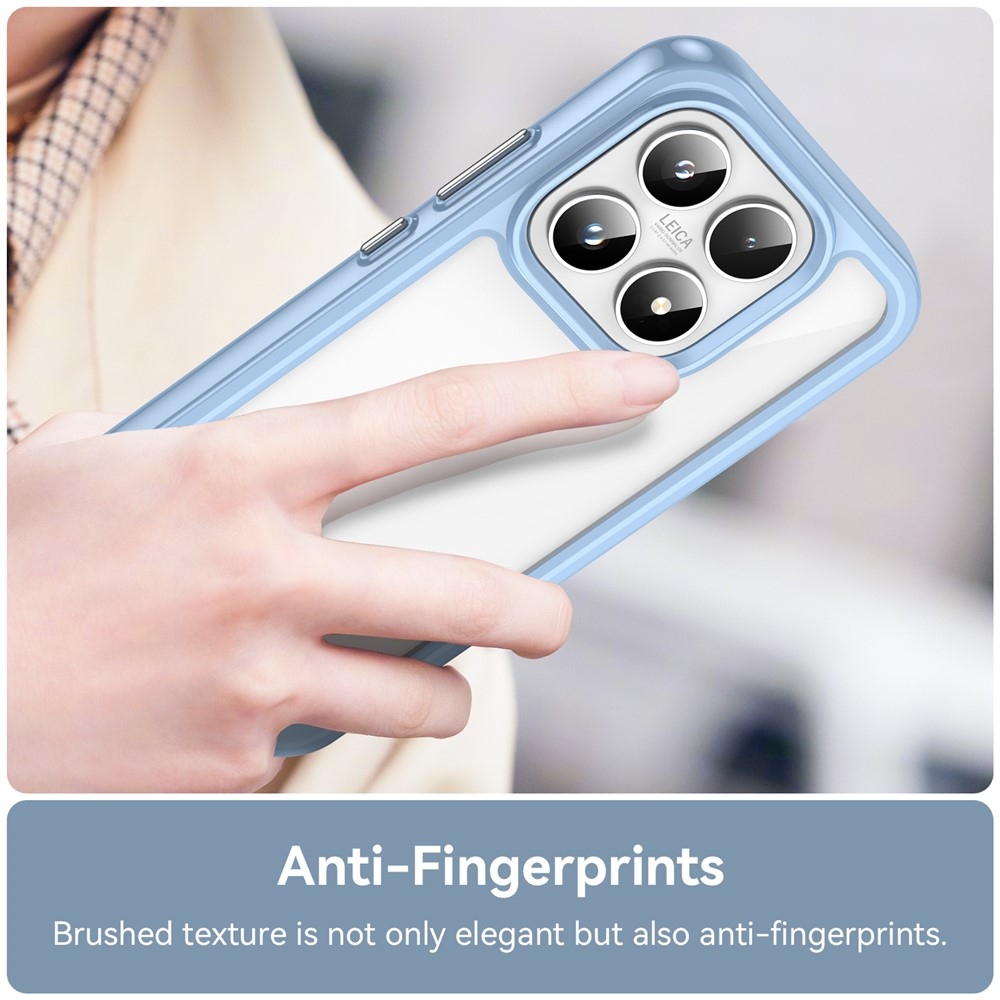 Gélový obal s pevným chrbtom na Xiaomi 17 - modrý