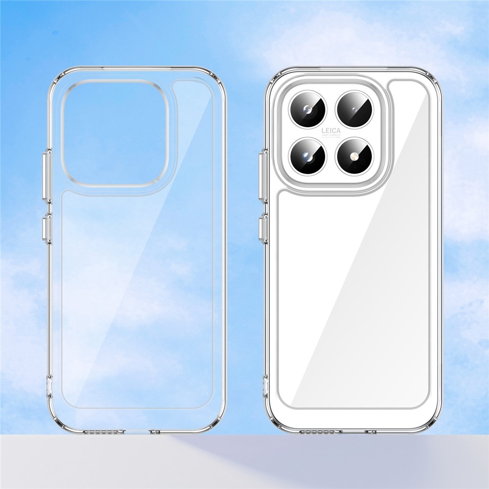 Gélový obal s pevným chrbtom na Xiaomi 17 - priehľadný