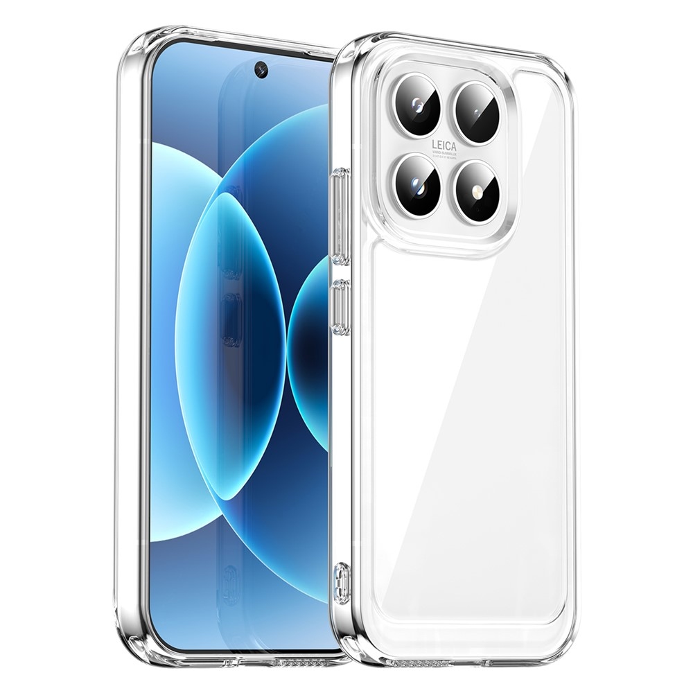 Gélový obal s pevným chrbtom na Xiaomi 17 - priehľadný