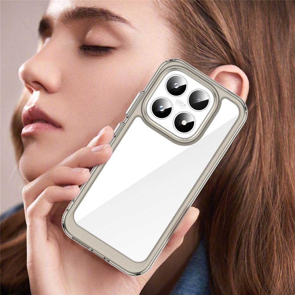 Gélový obal s pevným chrbtom na Xiaomi 17 - šedý