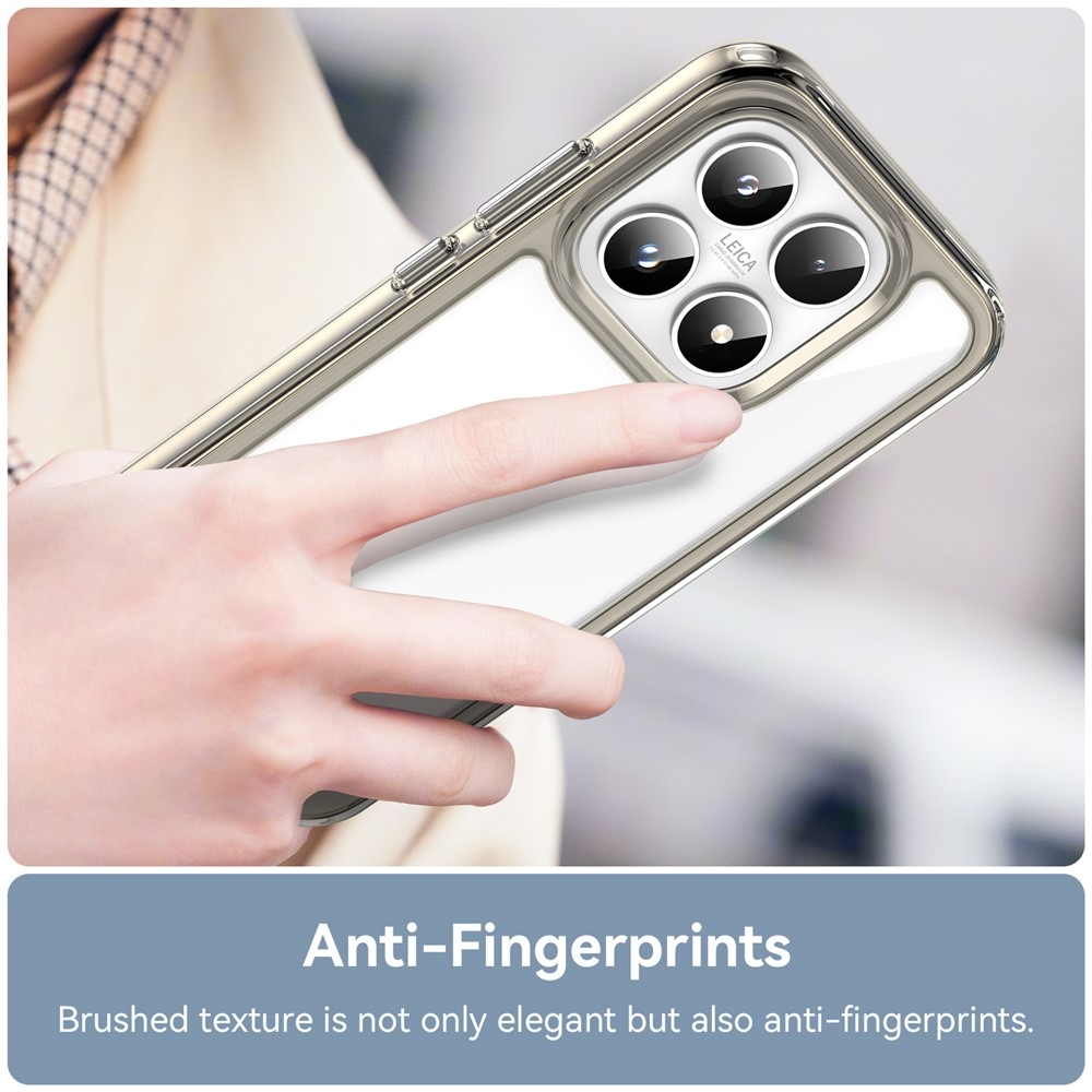 Gélový obal s pevným chrbtom na Xiaomi 17 - šedý