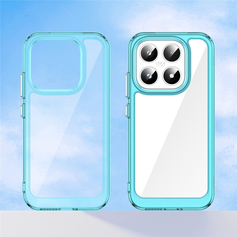 Gélový obal s pevným chrbtom na Xiaomi 17 - svetlomodrý