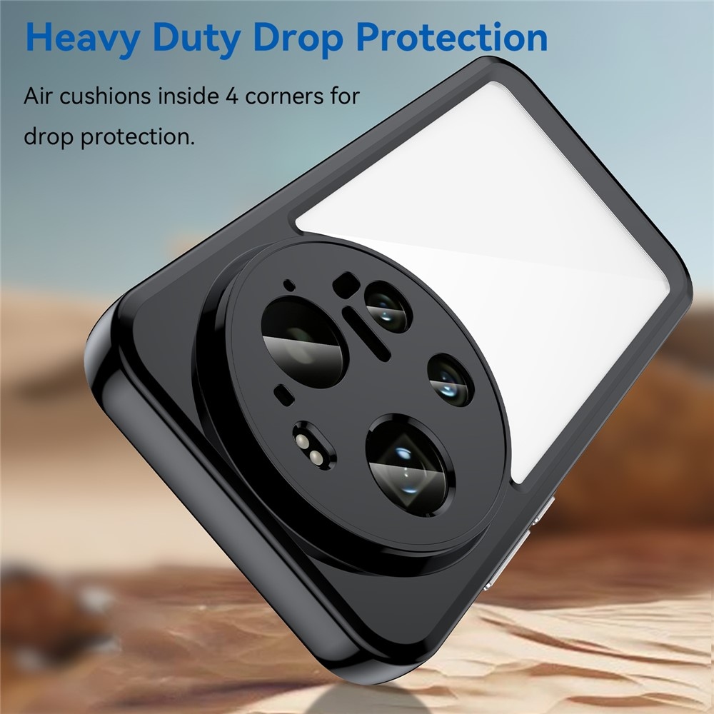 Gélový obal s pevným chrbtom na Xiaomi 17 Ultra - čierny