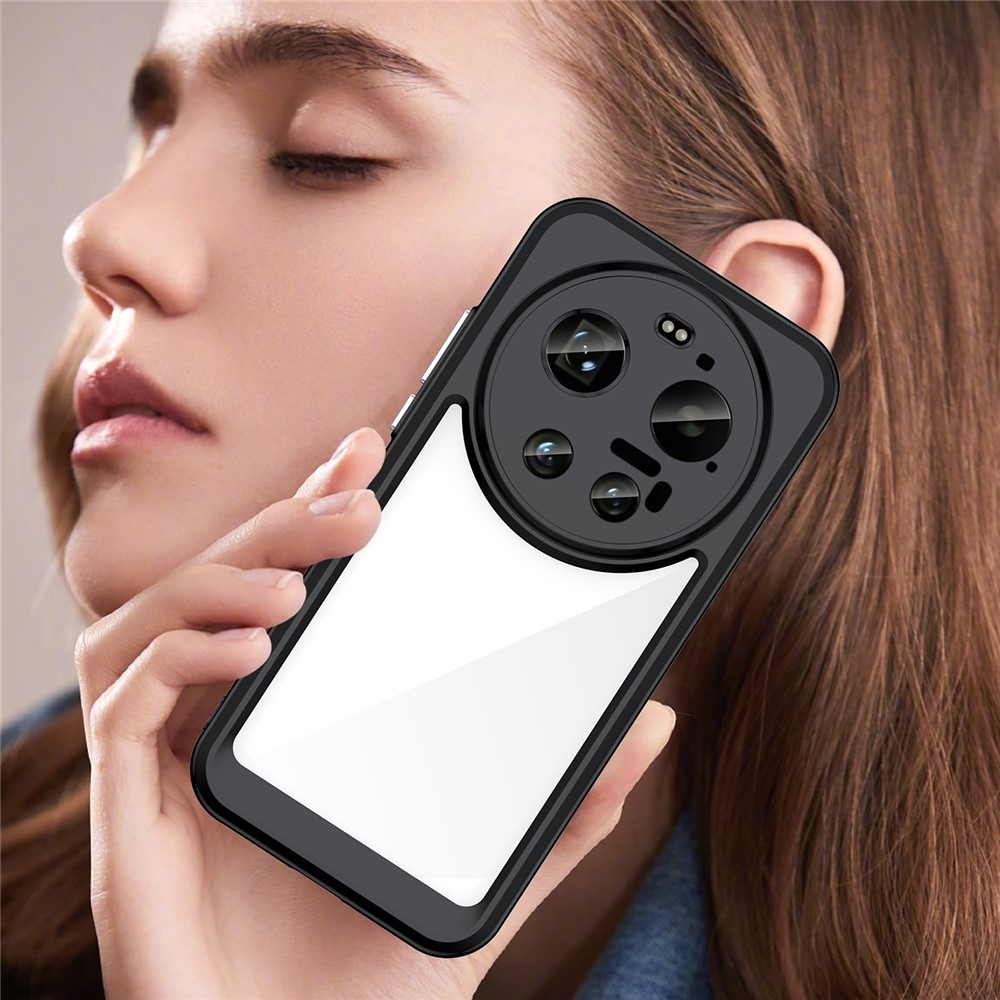 Gélový obal s pevným chrbtom na Xiaomi 17 Ultra - čierny